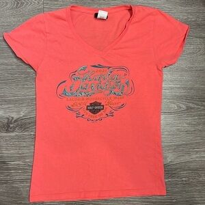 Harley-Davidson 98th Year Laconia Motorcycle Week New Hampshire T-shirt Size S